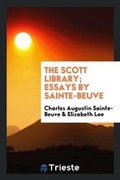 Cover: Essays by Sainte-Beuve - Trieste Publishing