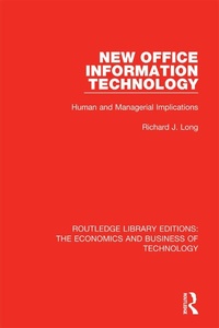 Abbildung von: New Office Information Technology - Routledge