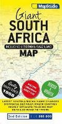 Abbildung von: Giant South Africa map - Map Studio