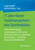 Cover: 15 Jahre Master Sozialmanagement - eine Zwischenbilanz - Springer VS