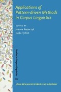 Cover: Applications of Pattern-driven Methods in Corpus Linguistics - John Benjamins Publishing Co