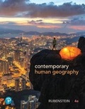 Cover: Contemporary Human Geography Plus Mastering Geography with Pearson Etext -- Access Card Package - Pearson