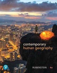 Abbildung von: Contemporary Human Geography Plus Mastering Geography with Pearson Etext -- Access Card Package - Pearson