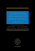 Cover: Corruption and Misuse of Public Office - OUP eBook