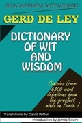 Cover: Dictionary of Wit and Wisdom - Tenth Street Press