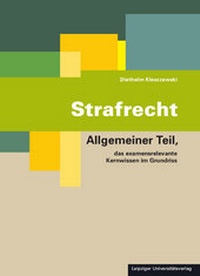 Enlarge image Cover: Strafrecht - Leipziger Uni-Vlg