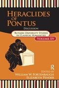 Cover: Heraclides of Pontus - Routledge
