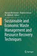 Cover: Sustainable and Economic Waste Management and Resource Recovery Techniques - Springer