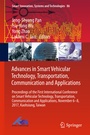 Cover: Advances in Smart Vehicular Technology, Transportation, Communication and Applications - Springer