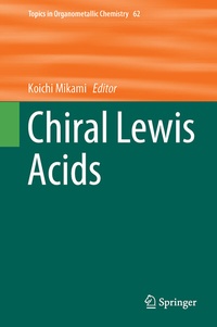 Abbildung von: Chiral Lewis Acids - Springer