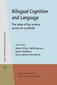 Enlarge image Cover: Bilingual Cognition and Language - John Benjamins Publishing Co
