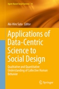 Cover: Applications of Data-Centric Science to Social Design - Springer