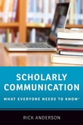 Cover: Scholarly Communication - Oxford University Press Inc