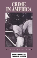 Cover: Crime in America - ABC-CLIO