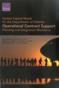 Cover: Human Capital Needs for the Department of Defense Operational Contract Support Planning and Integration Workfo - RAND