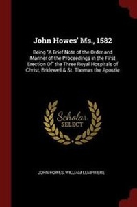 Enlarge image Cover: John Howes' Ms., 1582 - Andesite Press