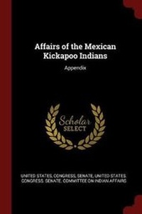 Enlarge image Cover: Affairs of the Mexican Kickapoo Indians - Andesite Press
