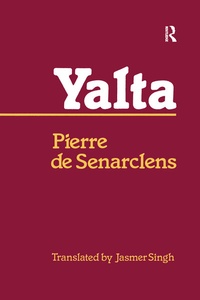 Abbildung von: Yalta - Transaction Publishers