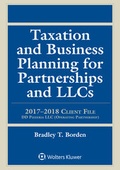 Cover: Taxation and Business Planning for Partnerships and LLCs - Aspen Publishers