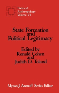 Enlarge image Cover: State Formation and Political Legitimacy - Transaction Publishers