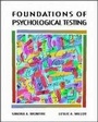 Cover: Foundations of Psychological Testing - McGraw-Hill Publishing Co.