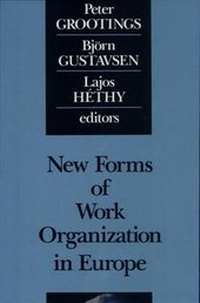 Enlarge image Cover: New Forms of Work Organization in Europe - Transaction Publishers