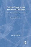 Cover: Critical Theory and Frankfurt Theorists - Transaction Publishers
