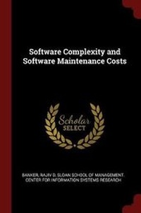 Enlarge image Cover: Software Complexity and Software Maintenance Costs - Andesite Press