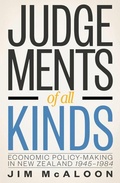 Cover: Judgements of all Kinds - Victoria University Press