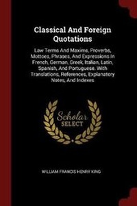 Enlarge image Cover: Classical and Foreign Quotations - Andesite Press