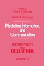 Cover: Mediation, Information, and Communication - Transaction Publishers