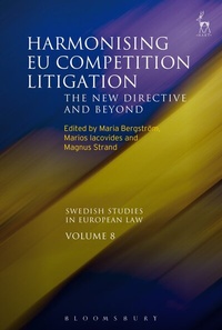 Enlarge image Cover: Harmonising EU Competition Litigation - Hart Publishing