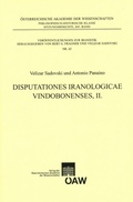 Cover: Disputationes Iranologicae Vindobonenses, II. - Verlag der &ouml;sterreichischen Akademie der Wissenschaften
