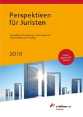 Cover: Perspektiven f&uuml;r Juristen 2018 - e-fellows.net