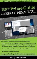 Cover: HP Prime Guide Algebra Fundamentals - Larry Schroeder