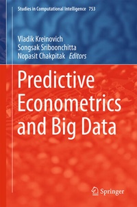 Enlarge image Cover: Predictive Econometrics and Big Data - Springer