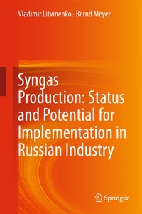 Enlarge image Cover: Syngas Production: Status and Potential for Implementation in Russian Industry - Springer