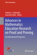 Cover: Advances in Mathematics Education Research on Proof and Proving - Springer