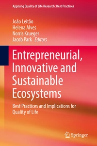 Enlarge image Cover: Entrepreneurial, Innovative and Sustainable Ecosystems - Springer