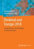 Cover: Denkmal und Energie 2018 - Springer Vieweg