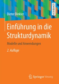 Abbildung von: Einführung in die Strukturdynamik - Springer Vieweg