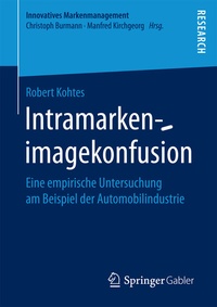 Abbildung von: Intramarkenimagekonfusion - Springer Gabler