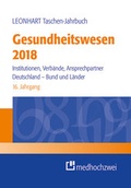 Cover: Leonhart Taschen-Jahrbuch Gesundheitswesen 2018 - medhochzwei Verlag