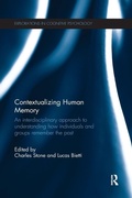 Cover: Contextualizing Human Memory - Psychology Press