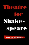 Cover: Theatre for Shakespeare - University of Toronto Press