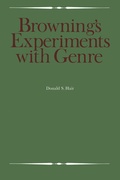 Cover: Browning's Experiments with Genre - University of Toronto Press