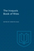 Cover: The Iroquois Book of Rites - University of Toronto Press