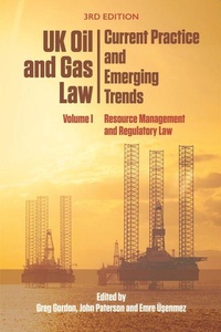 Bild: UK Oil and Gas Law: Current Practice and Emerging Trends - Edinburgh University Press
