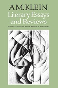 Cover: Literary Essays and Reviews - University of Toronto Press