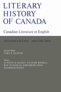 Cover: Literary History of Canada - University of Toronto Press